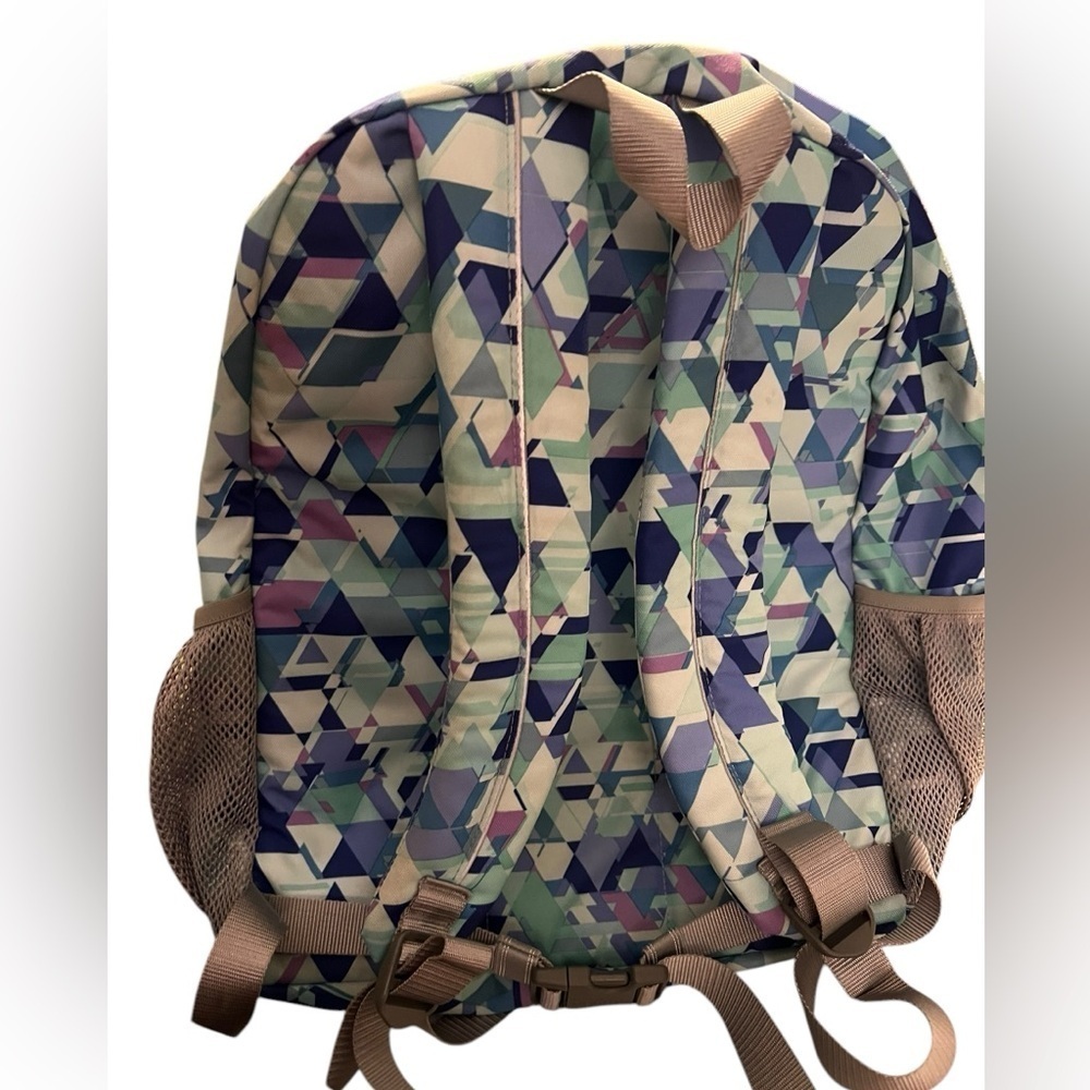 L.L.Bean Deluxe Book Pack®, 32L, Abstract Print - purple, blue, white and green - Picture 4 of 9